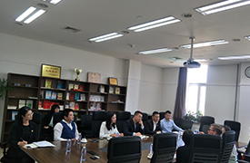 公司領導會見荷蘭恩斯赫德市經(jīng)濟、 教育、社會局局長一行